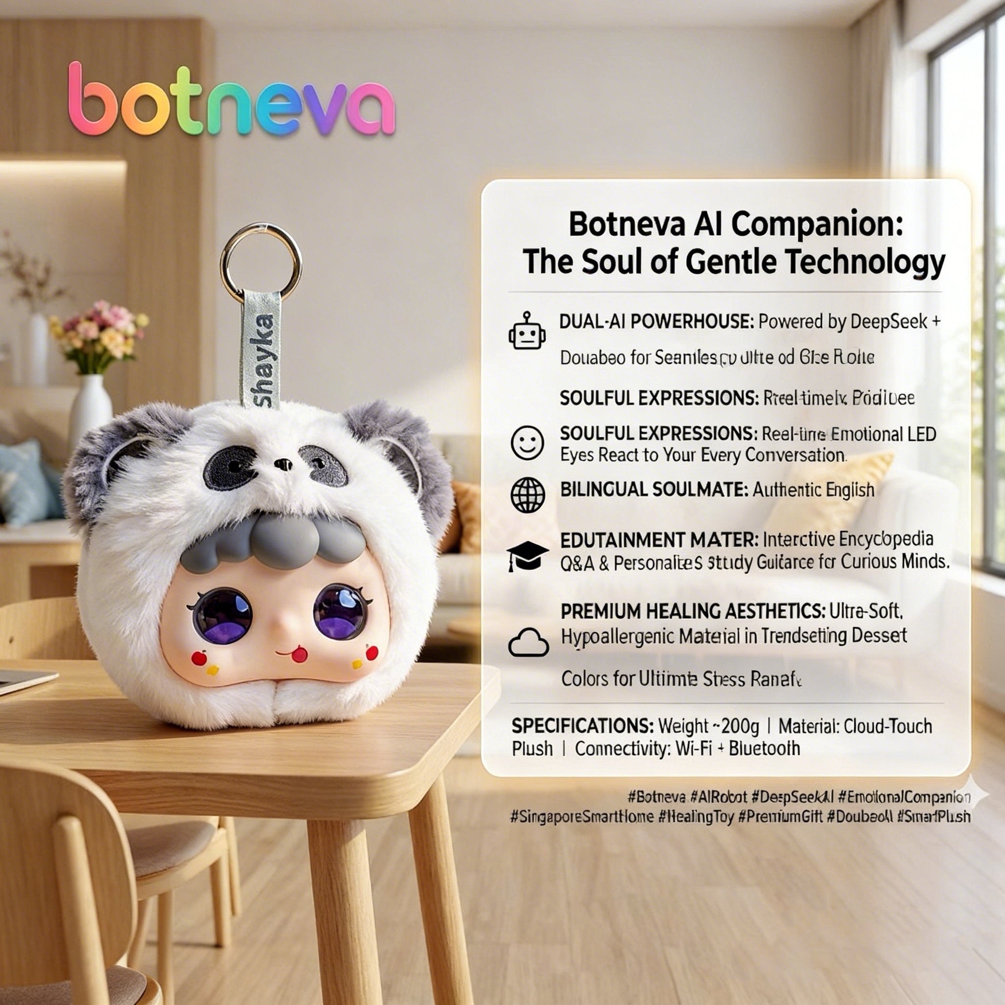 It is the best growth partner for children and the warmest stress-relief companion for adults.