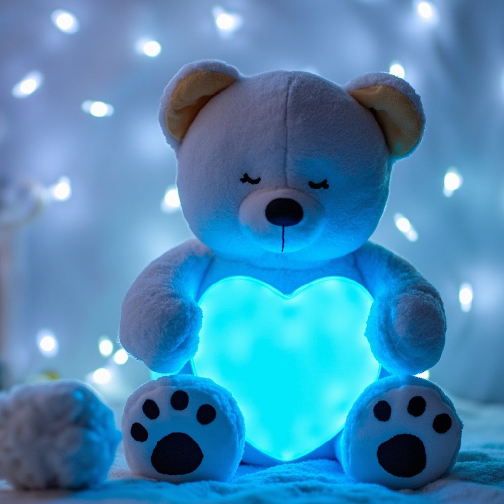 Sleep Guardian Bear - AI Night Light Companion - AI Smart Toy by botneva