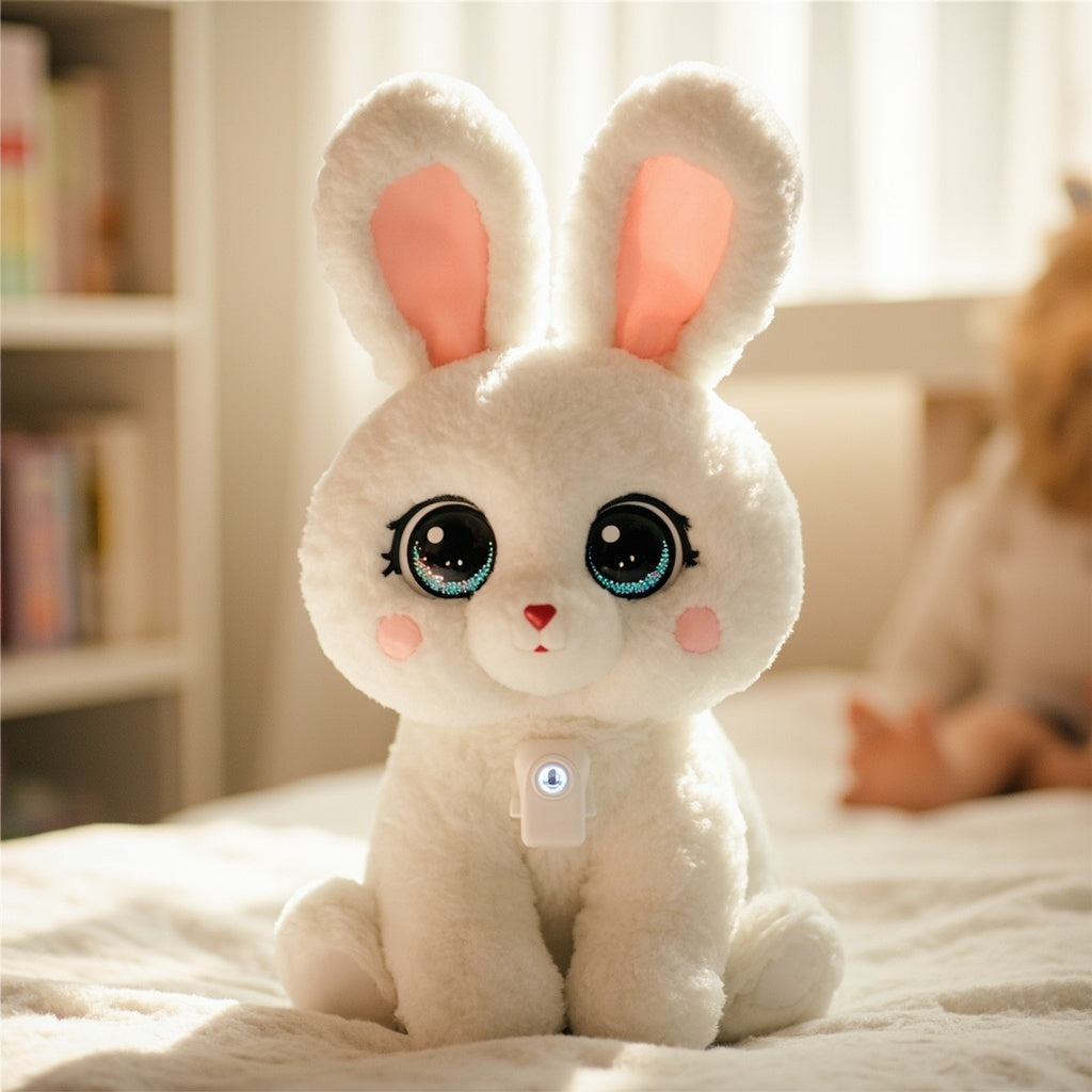AI Bunny Companion - Smart Voice Response Plush - botneva AI Toy