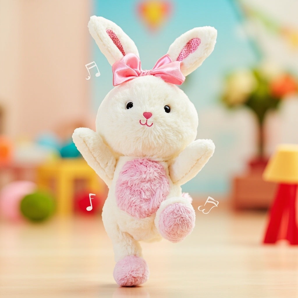 Musical Bunny - Dancing Plush with Smart Voice - botneva AI Toy