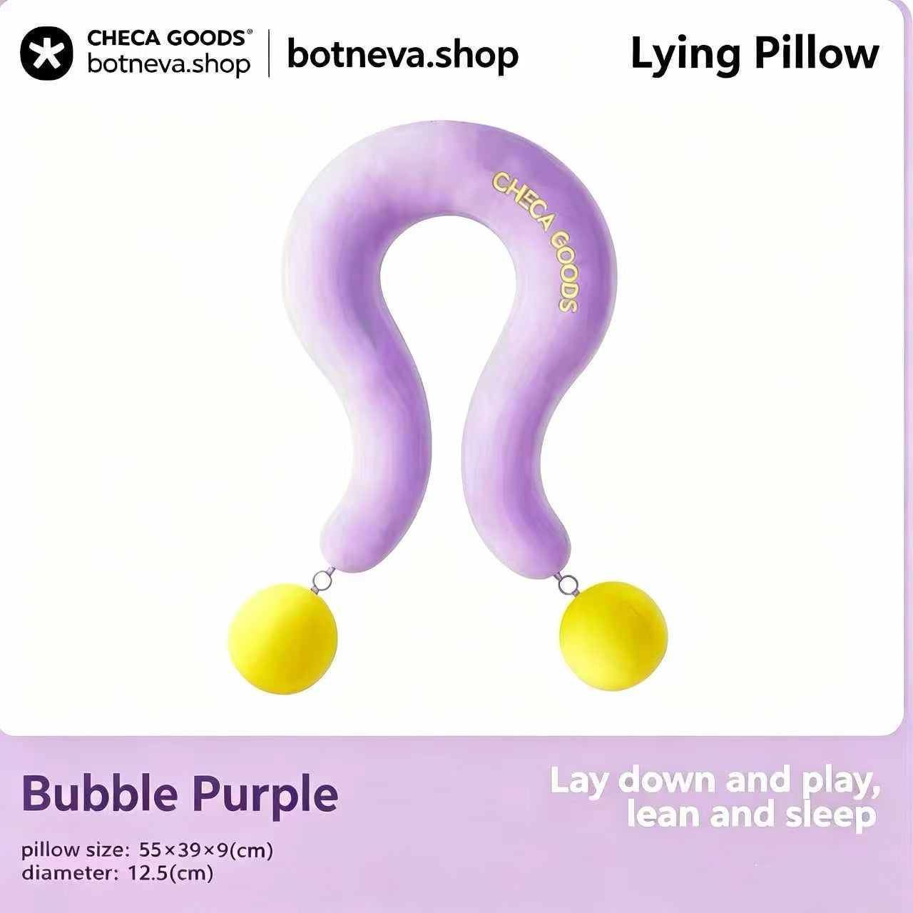 Bubble U-Shape Travel Neck Pillow with Phone Pillow Pocket - Memory Foam Comfort