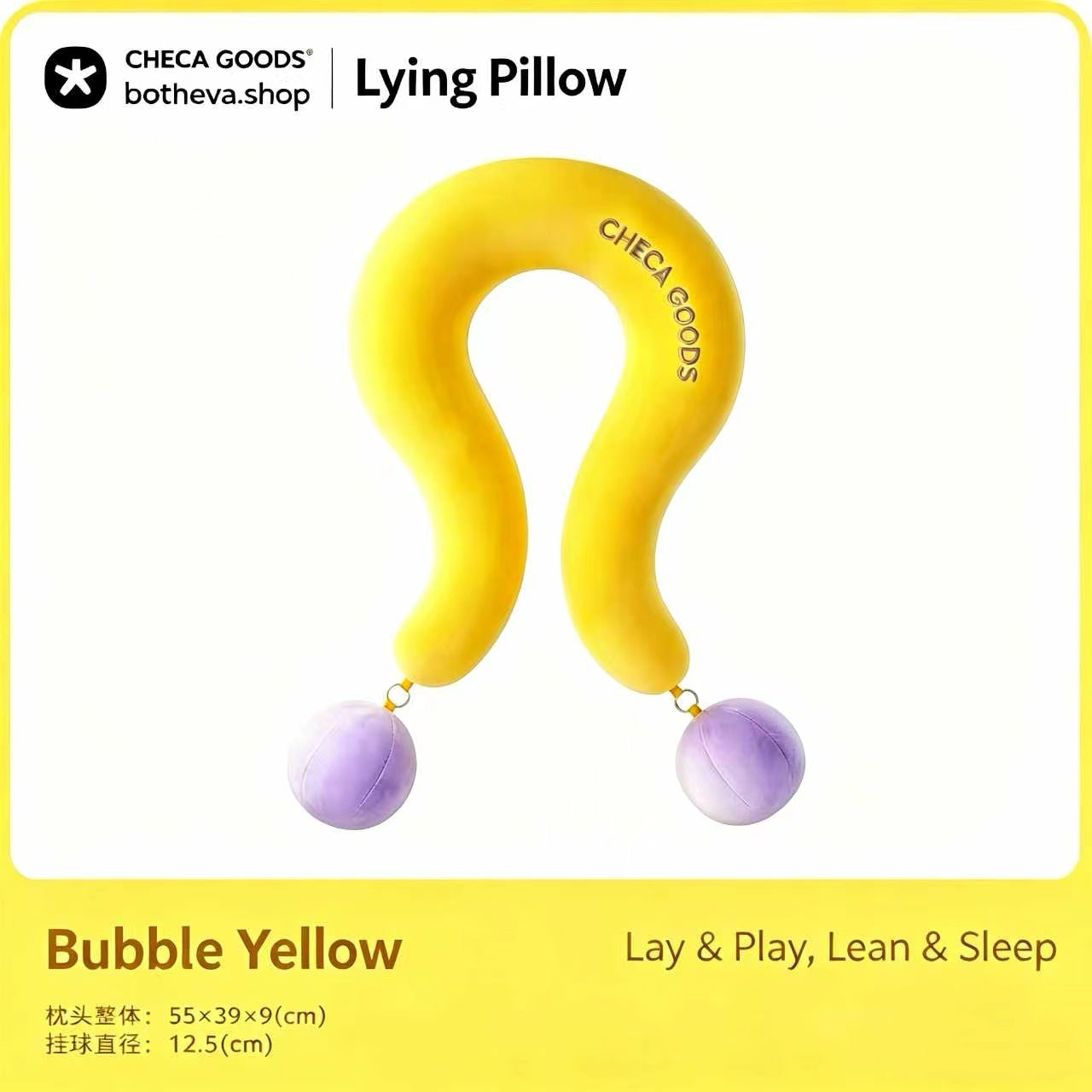 Bubble U-Shape Travel Neck Pillow with Phone Pillow Pocket - Memory Foam Comfort