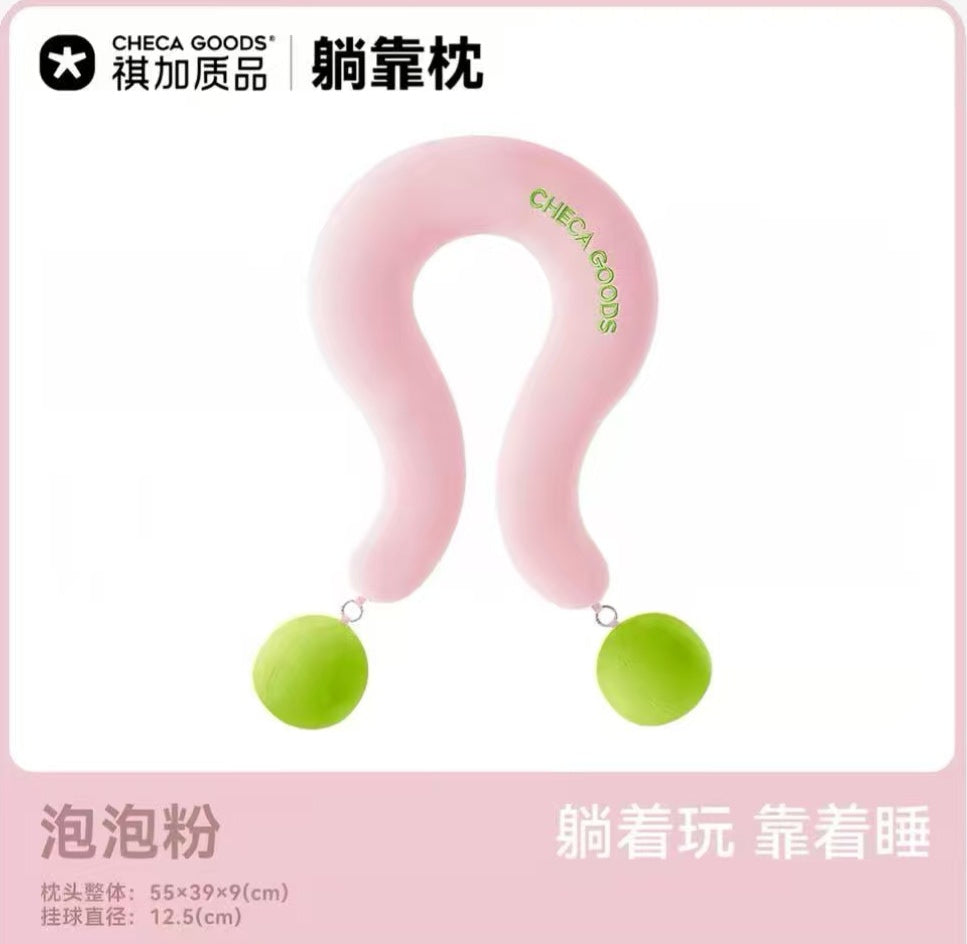 Memory Foam Travel Neck Pillow - Compact Design, Easy to Carry and Store