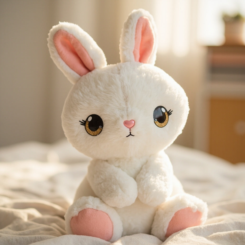 AI Bunny Companion - Smart Voice Response Plush - botneva AI Toy
