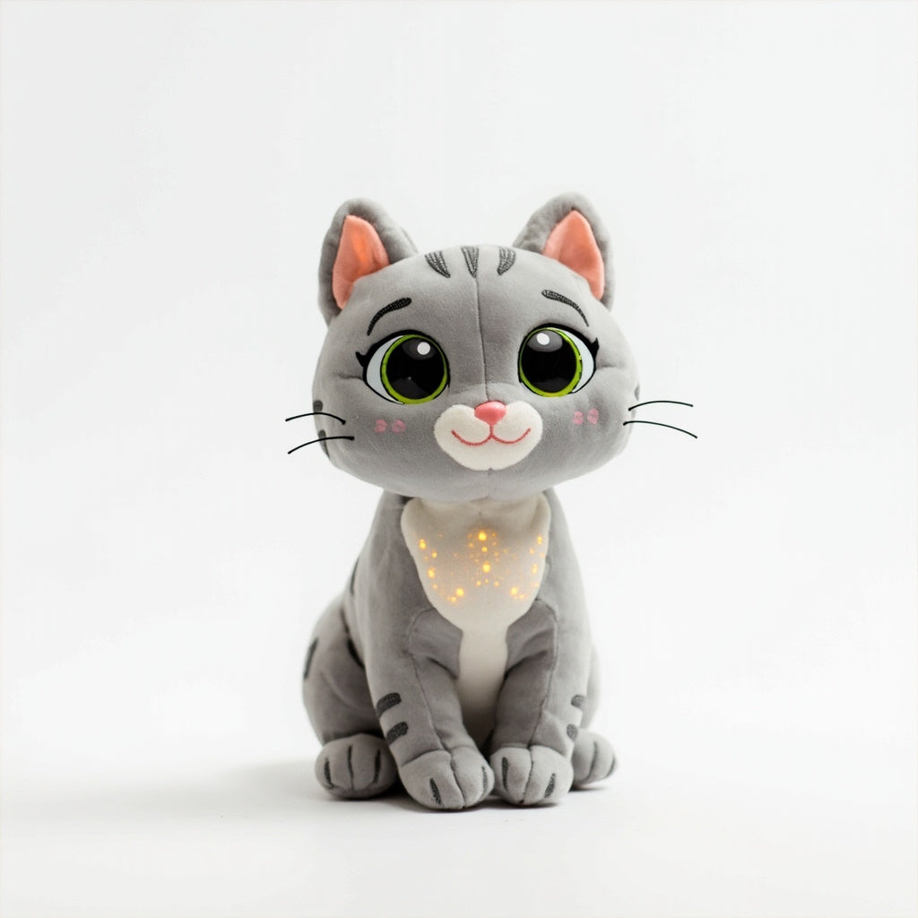 AI Smart Talking Cat Plush - DeepSeek - botneva AI Toy