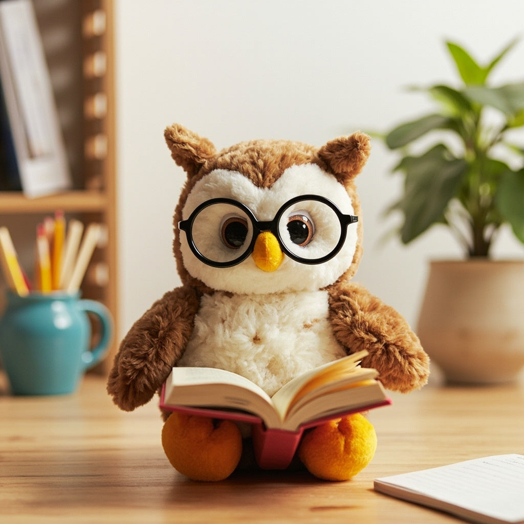 Storyteller Owl - Educational AI Companion - AI Smart Toy by botneva