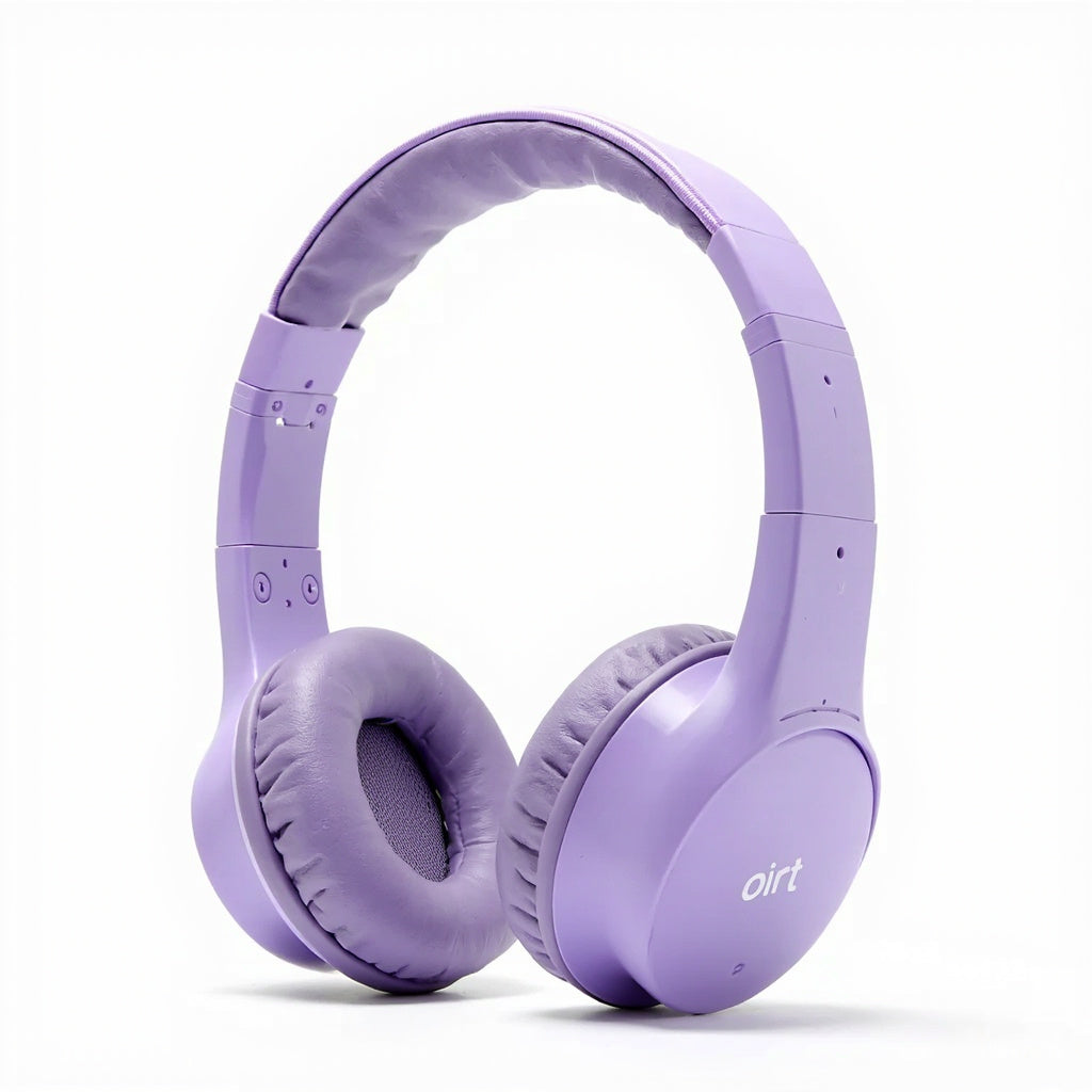 Kids Bluetooth Headphones - Wireless On-Ear with Volume Limiting, Educational Entertainment