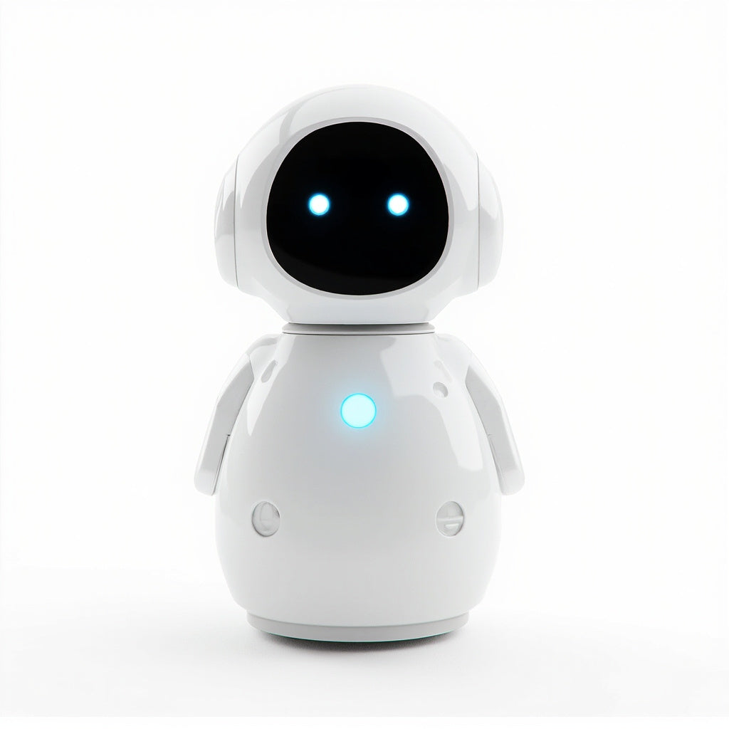 EMO AI Desktop Robot - Voice Interactive Companion with LED Face Di...