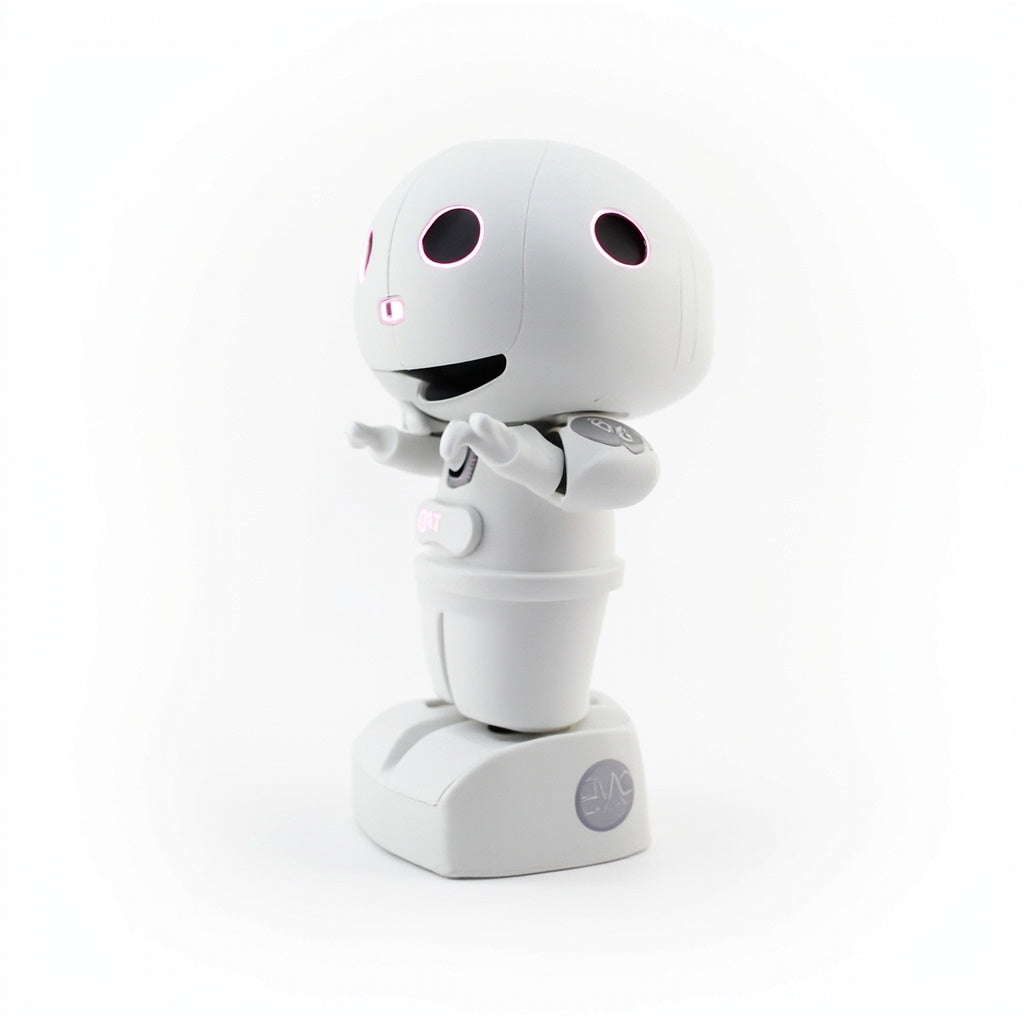 EMO AI Desktop Robot - Voice Interactive Companion with LED Face Di...