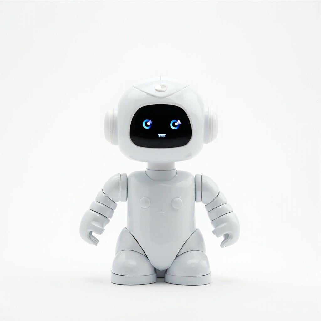 EMO AI Desktop Robot - Voice Interactive Companion with LED Face Di...