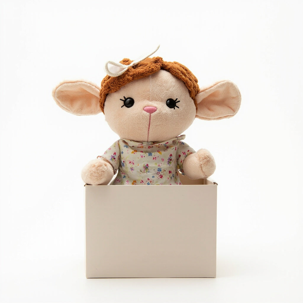 AI Mini Smart Talking Doll - Blind Box Plush Toy with Voice Respons...