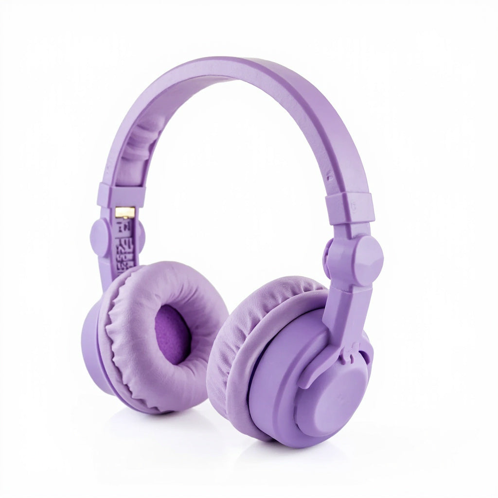 Kids Bluetooth Headphones - Wireless On-Ear with Volume Limiting, Educational Entertainment