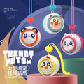 Space Pet Portable Lanyard Fan – USB Rechargeable Mini Neck Fan with Cute Animal Design for Kids Adults